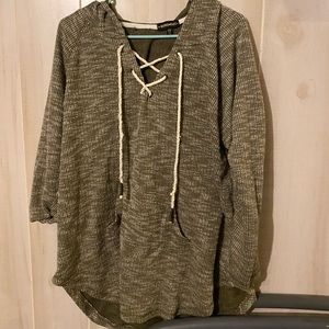 Green Rope Sweater